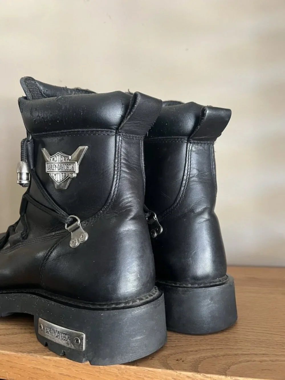 Harley-Davidson® Men's 13 Brake Light Black 6.25-Inch Motorcycle Boots D91680